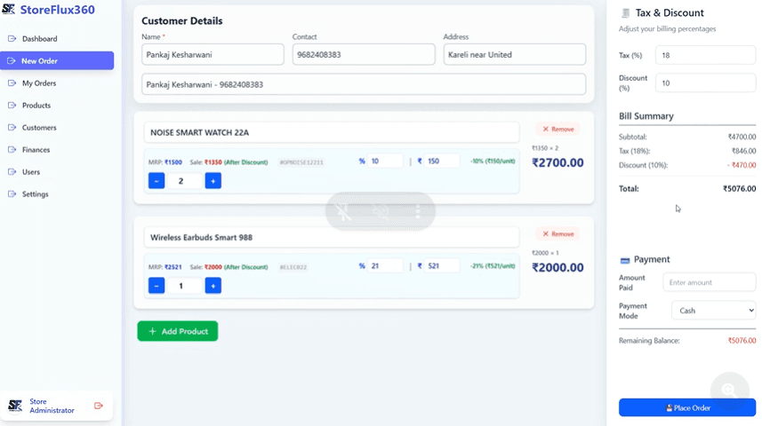 Order Management